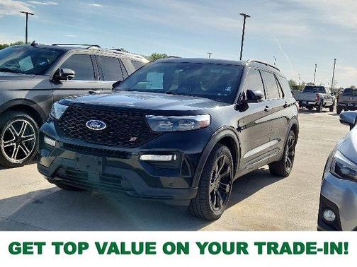 Black Metallic 2021 Ford Explorer ST