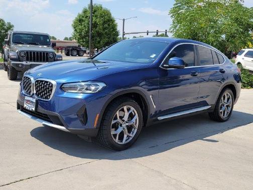 Phytonic Blue Metallic 2022 BMW X4 xDrive30i