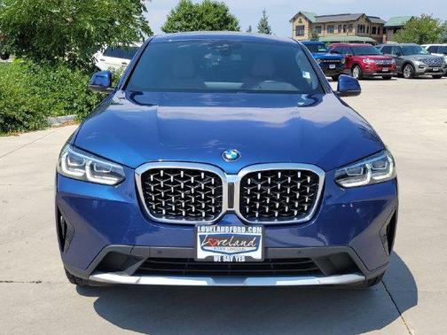 Phytonic Blue Metallic 2022 BMW X4 xDrive30i