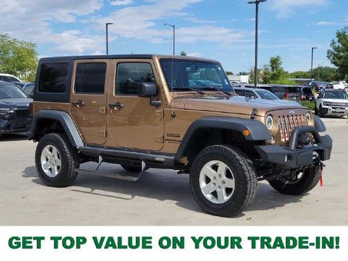 Copper Brown Pearlcoat 2015 Jeep Wrangler Unlimited Sport