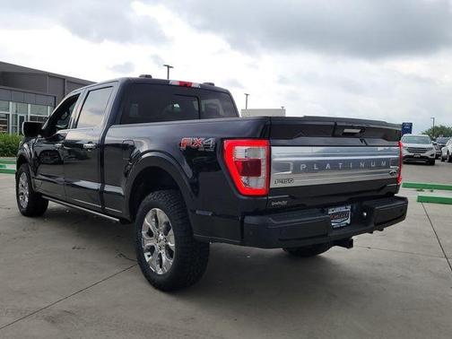 Antimatter Blue Metallic 2021 Ford F-150 Platinum