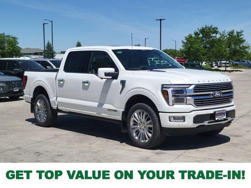 Star White 2026 Ford F-150 Platinum
