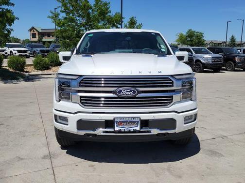 Star White 2026 Ford F-150 Platinum