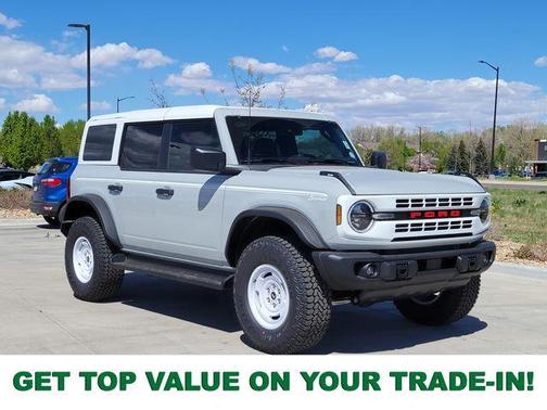 Avalanche Gray 2026 Ford Bronco Heritage Edition