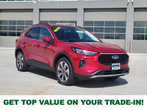 Red Metallic 2025 Ford Escape Platinum