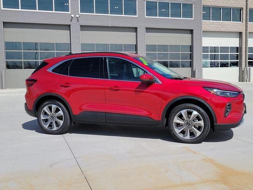 Red Metallic 2025 Ford Escape Platinum