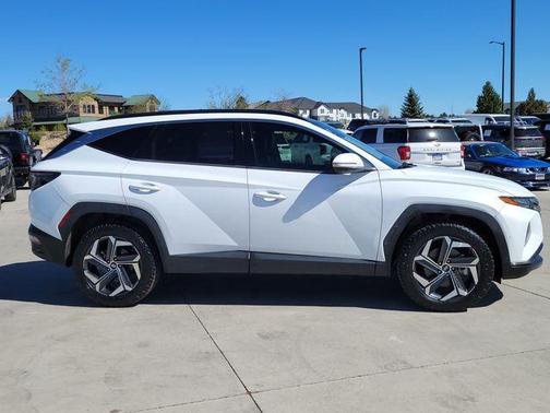 Quartz White 2022 Hyundai TUCSON Limited