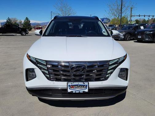 Quartz White 2022 Hyundai TUCSON Limited
