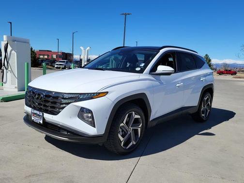 Quartz White 2022 Hyundai TUCSON Limited