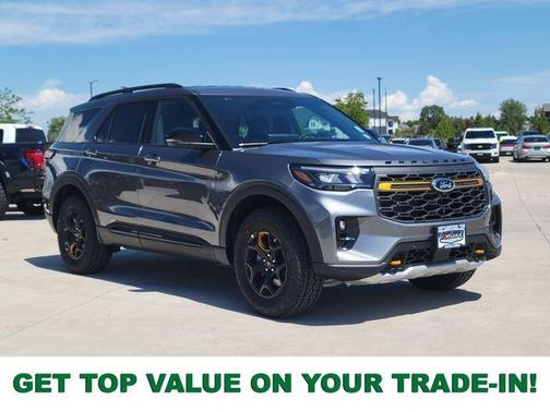 Carbonized Gray Metallic 2026 Ford Explorer Tremor
