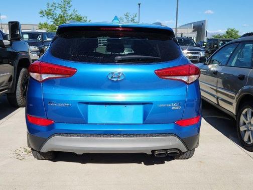 Caribbean Blue 2017 Hyundai TUCSON Limited