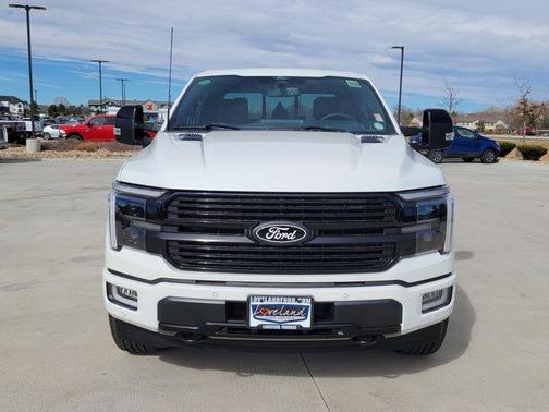 Star White 2025 Ford F-150 Platinum