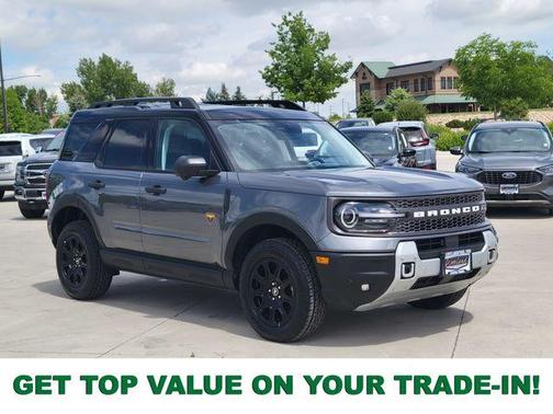 Gray Metallic 2025 Ford Bronco Sport Badlands