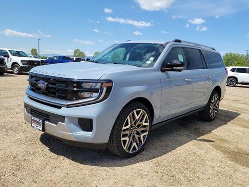 Glacier Gray Metallic 2026 Ford Expedition Max Platinum