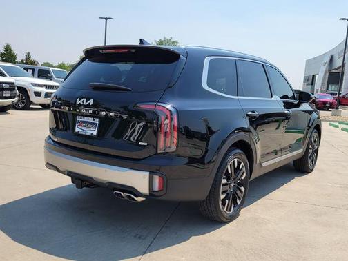 Ebony Black 2025 Kia Telluride SX-Prestige