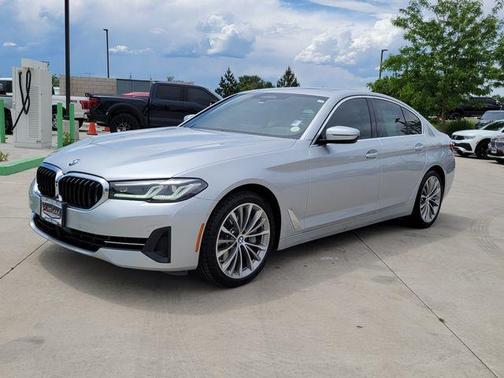 Glacier Silver Metallic 2021 BMW 540 i xDrive