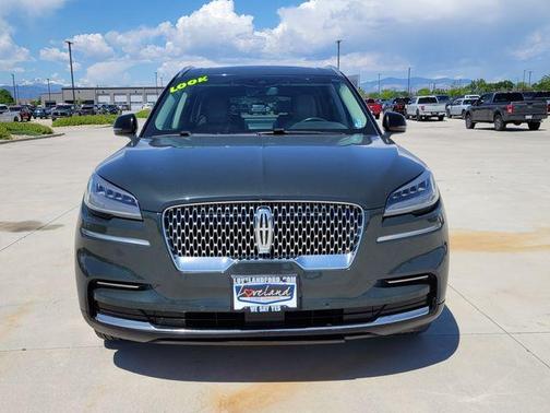 Green Metallic 2022 Lincoln Aviator Standard AWD