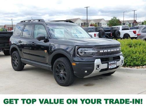 Shadow Black 2025 Ford Bronco Sport Badlands