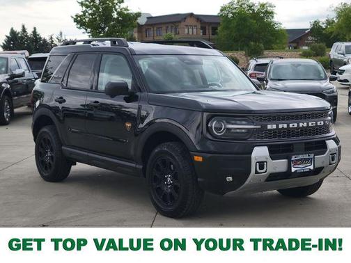 Shadow Black 2025 Ford Bronco Sport Badlands
