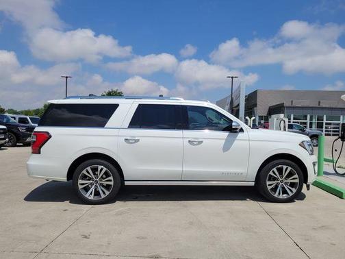 White Metallic 2021 Ford Expedition Max Platinum