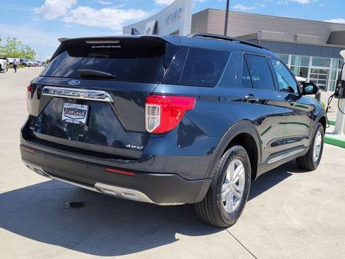 Blue Metallic 2023 Ford Explorer XLT