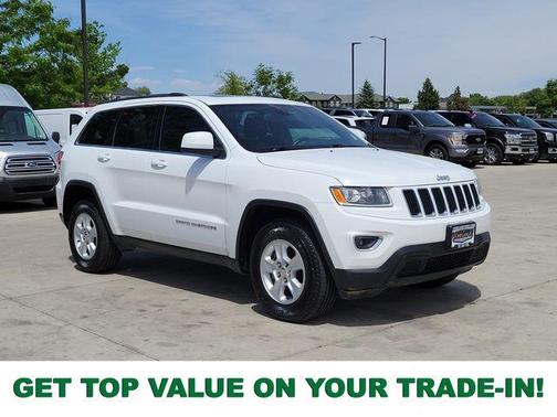 Bright White Clearcoat 2015 Jeep Grand Cherokee Laredo