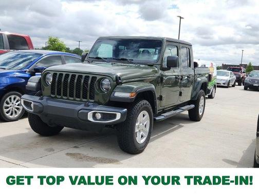 Sarge Green Clearcoat 2022 Jeep Gladiator Sport