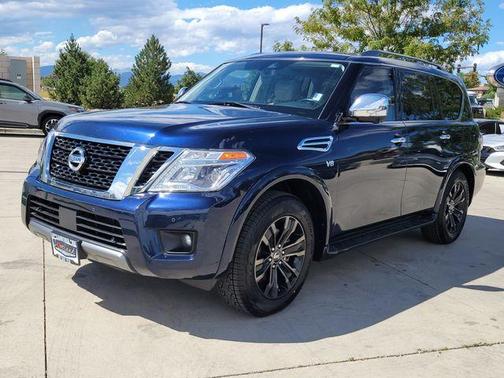 Hermosa Blue 2019 Nissan Armada Platinum