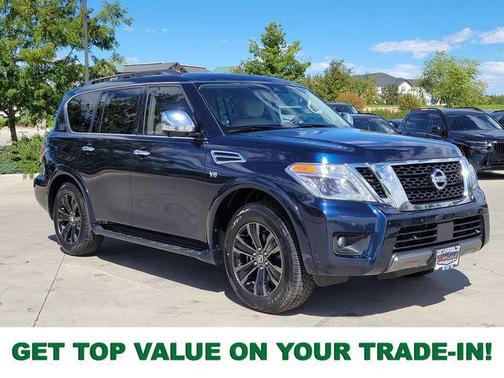 Hermosa Blue 2019 Nissan Armada Platinum