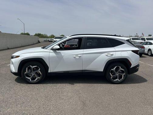Quartz White 2022 Hyundai TUCSON SEL