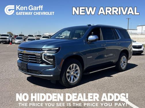Lakeshore Blue Metallic 2025 Chevrolet Tahoe Premier