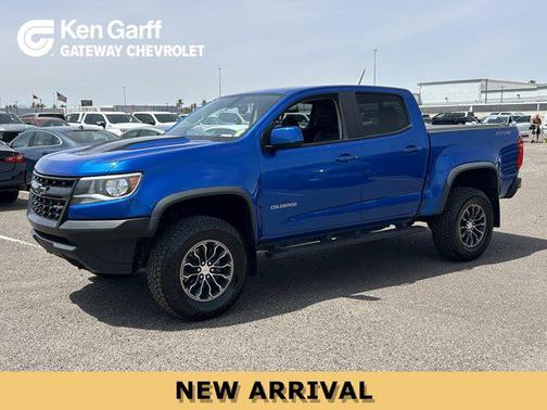 Kinetic Blue Metallic 2019 Chevrolet Colorado ZR2