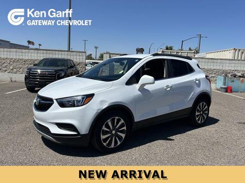 Summit White 2021 Buick Encore Preferred