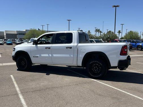 Bright White Clearcoat 2025 RAM 1500 Rebel