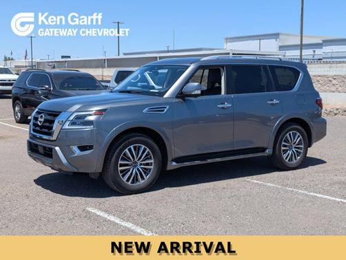 Gun Metallic 2024 Nissan Armada SL 2WD
