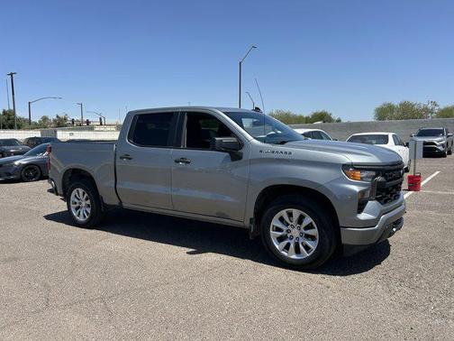 Sterling Gray Metallic 2023 Chevrolet Silverado 1500 Custom