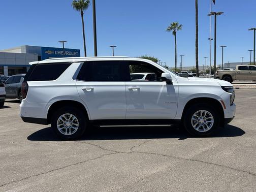 Summit White 2025 Chevrolet Tahoe LS
