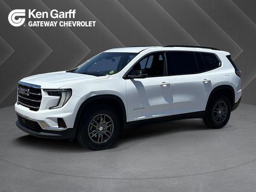 Summit White 2025 GMC Acadia FWD Elevation