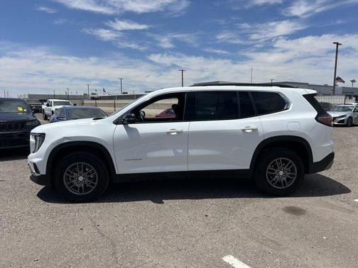 Summit White 2025 GMC Acadia FWD Elevation