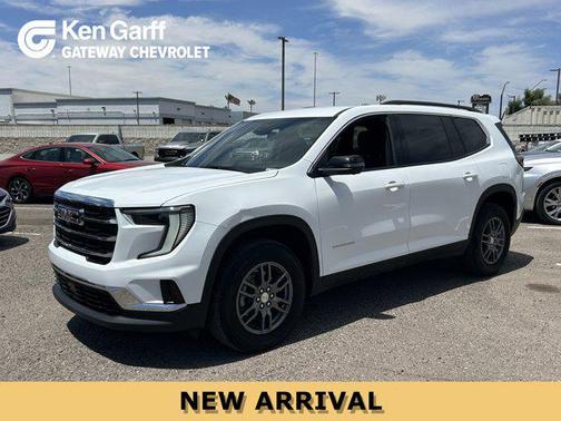 Summit White 2025 GMC Acadia FWD Elevation