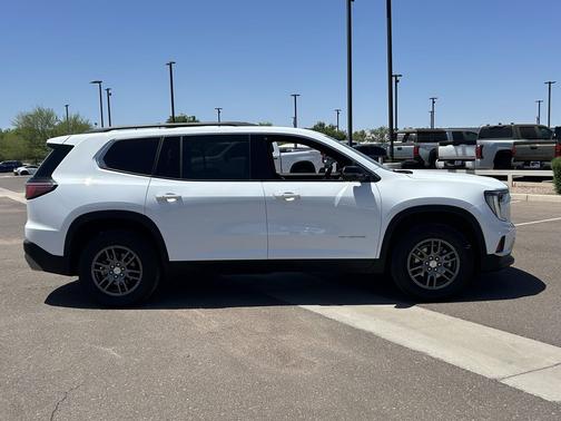 Summit White 2025 GMC Acadia FWD Elevation