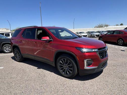Radiant Red Tintcoat 2023 Chevrolet Traverse RS