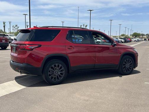 Radiant Red Tintcoat 2023 Chevrolet Traverse RS