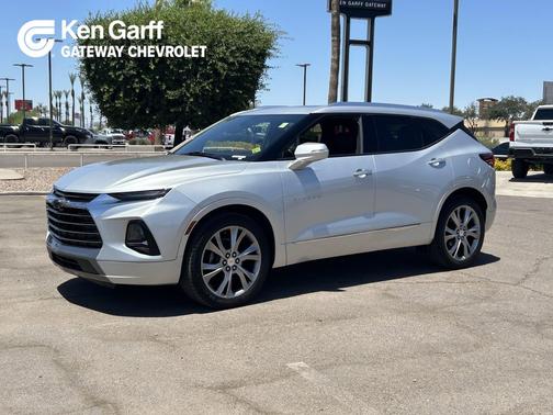Silver Ice Metallic 2020 Chevrolet Blazer Premier