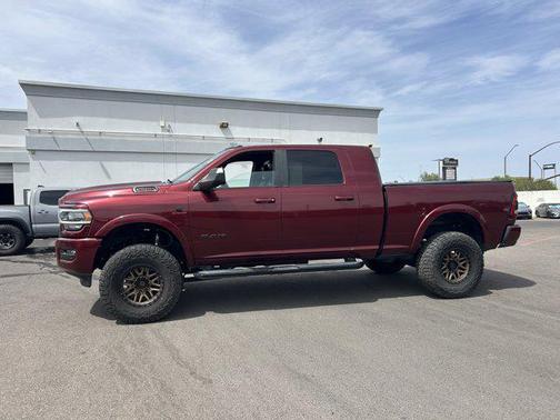 Delmonico Red Pearlcoat 2021 RAM 2500 Laramie Mega Cab 4x4 6'4' Box