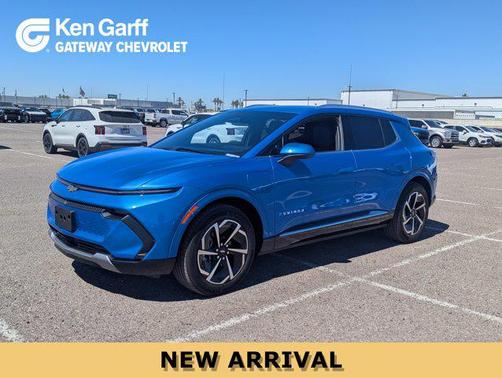 Riptide Blue Metallic 2025 Chevrolet Equinox EV LT SUV