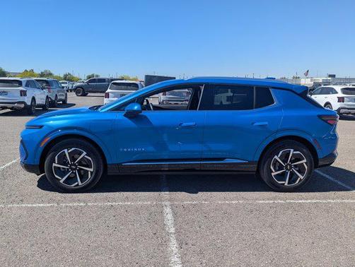 Riptide Blue Metallic 2025 Chevrolet Equinox EV LT