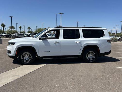 Bright White Clearcoat 2024 Jeep Wagoneer L Series I 4x4
