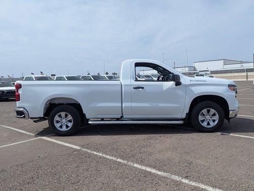 Summit White 2025 Chevrolet Silverado 1500 WT