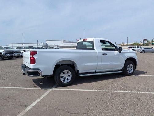 Summit White 2025 Chevrolet Silverado 1500 WT